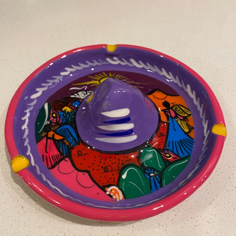 HANDMADE SOMBRERO ASHTRAY